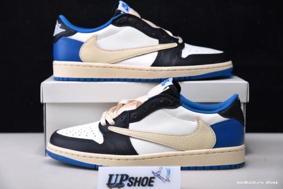 Retro Jordan x 1 OG Low SP Travis DM7866-140 Scott Fragment 0418